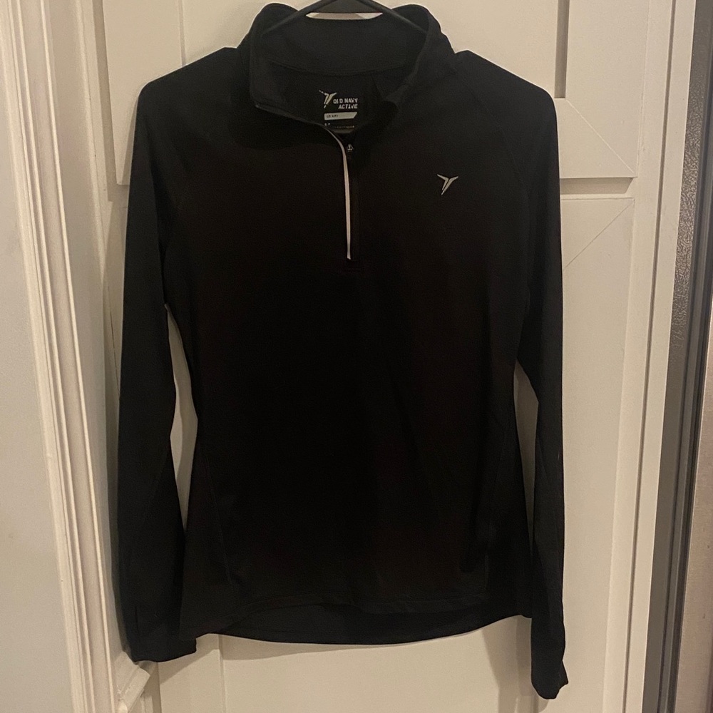 Old Navy Black Long Sleeve Women's Tee